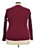 City Chic Burgundy Pullover Sweater Size 18 Plus (M) - photo 2