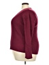 City Chic Burgundy Pullover Sweater Size 18 Plus (M) - photo 5