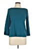 Rafaella 100% Cotton Teal 3/4 Sleeve Top Size M (petite) - photo 1