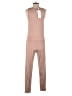 Lezat Solid Brown Jumpsuit Size S - photo 2
