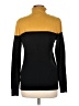 PREMISE Color Block Gold Turtleneck Sweater Size M - photo 2