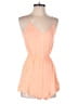 Divided by H&M 100% Viscose Solid Orange Romper Size XXS - photo 1