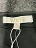 WAYF 100% Polyester Metallic Black Faux Leather Skirt Size XL - photo 4