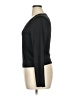 Bar III Black Long Sleeve Top Size XL - photo 5