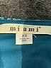 Miami 100% Polyester Paisley Teal Blue Jumpsuit Size XS - photo 4