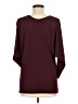 Nally & Millie Burgundy Pullover Sweater Size S - photo 2