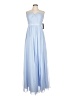 Weddington Way 100% Polyester Blue Cocktail Dress Size 10 - photo 1