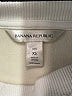 Banana Republic 100% Polyester White Pullover Sweater Size XS - photo 7