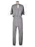 Lush Solid Gray Jumpsuit Size M - photo 2