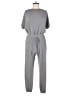 Lush Solid Gray Jumpsuit Size M - photo 1