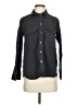 Zara Gray Long Sleeve Button-Down Shirt Size XS - photo 1