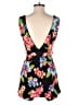 Boohoo Floral Black Romper Size 6 - photo 2