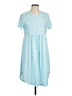 Unbranded 100% Polyester Blue Casual Dress Size L - photo 1