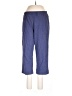 Escada 100% Cotton Solid Blue Casual Pants Size L - photo 1