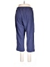 Escada 100% Cotton Solid Blue Casual Pants Size L - photo 2