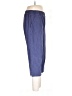 Escada 100% Cotton Solid Blue Casual Pants Size L - photo 4