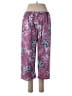 Unbranded Floral Purple Casual Pants Size 4X - photo 2