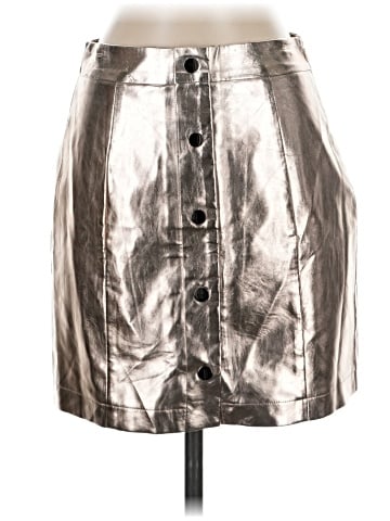 Endless Rose Faux Leather Skirt (view 1)