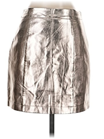 Endless Rose Faux Leather Skirt (view 2)