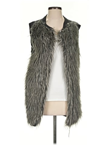 H&M Faux Fur Vest (view 1)