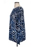 JM Collection Blue 3/4 Sleeve Blouse Size XL (petite) - photo 5