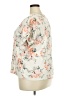 Emery Rose Floral Ivory Short Sleeve Turtleneck Size 3X - photo 5
