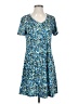 Ofeefan Print Blue Casual Dress Size S - photo 1