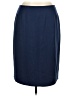 Le Suit 100% Polyester Solid Blue Formal Skirt Size 16 - photo 1