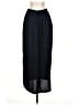 Samantha 100% Polyester Solid Black Casual Skirt Size S - photo 1