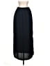 Samantha 100% Polyester Solid Black Casual Skirt Size S - photo 2