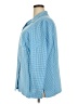 Appleseeds Houndstooth Blue 3/4 Sleeve Blouse Size 18 - photo 5
