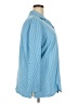Appleseeds Houndstooth Blue 3/4 Sleeve Blouse Size 18 - photo 4
