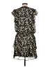 Sam and Jess 100% Polyester Floral Black Casual Dress Size L - photo 2