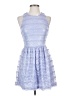 Topshop Blue Cocktail Dress Size 4 - photo 1