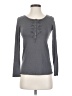 Gap Gray Long Sleeve Top Size XS - photo 1