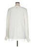 Entro 100% Polyester Ivory Long Sleeve Blouse Size 1X - photo 2