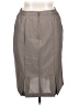 E.H. Woods 100% Polyester Chevron-herringbone Gray Formal Skirt Size 14W - photo 2