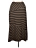 Notations Stripes Brown Casual Skirt Size XL (petite) - photo 2