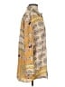 MNG 100% Viscose Paisley Yellow 3/4 Sleeve Blouse Size 2 - photo 4
