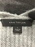 Ann Taylor Chevron-herringbone Silver Gray Pullover Sweater Size L - photo 7