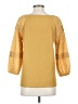 Assorted Brands Gold 3/4 Sleeve Top Size S - photo 2
