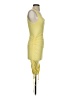Popular 21 Solid Yellow Cocktail Dress Size S - photo 4