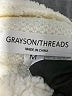 Grayson Threads 100% Polyester Ivory Fleece Size M - photo 6