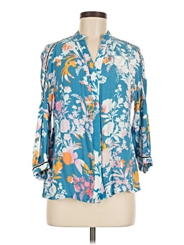 Vineet Bahl 3/4 Sleeve Blouse (view 1)