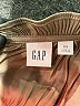 Gap 100% Polyester Tan Short Sleeve Blouse Size XS - photo 7