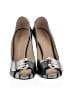 Giuseppe Zanotti Color Block Gray Silver Heels Size EU 35 - photo 2