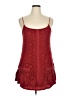 Jolt Burgundy Sleeveless Blouse Size XL - photo 1