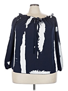 Shein Curve 3/4 Sleeve Blouse