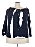 Shein Curve 100% Polyester Blue 3/4 Sleeve Blouse Size 20 Plus (4) - photo 1
