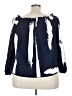 Shein Curve 100% Polyester Blue 3/4 Sleeve Blouse Size 20 Plus (4) - photo 2